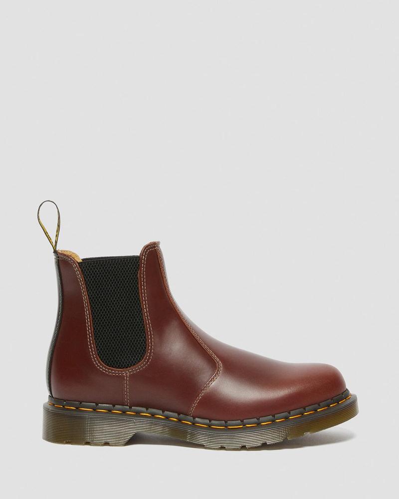 Dr Martens 2976 Abruzzo Lær Chelsea Støvler Herre Brune Svarte | Norge 326NWY